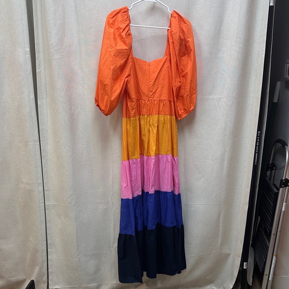 FARM Rio Vibrant Orange Dress - Picture 3 of 3